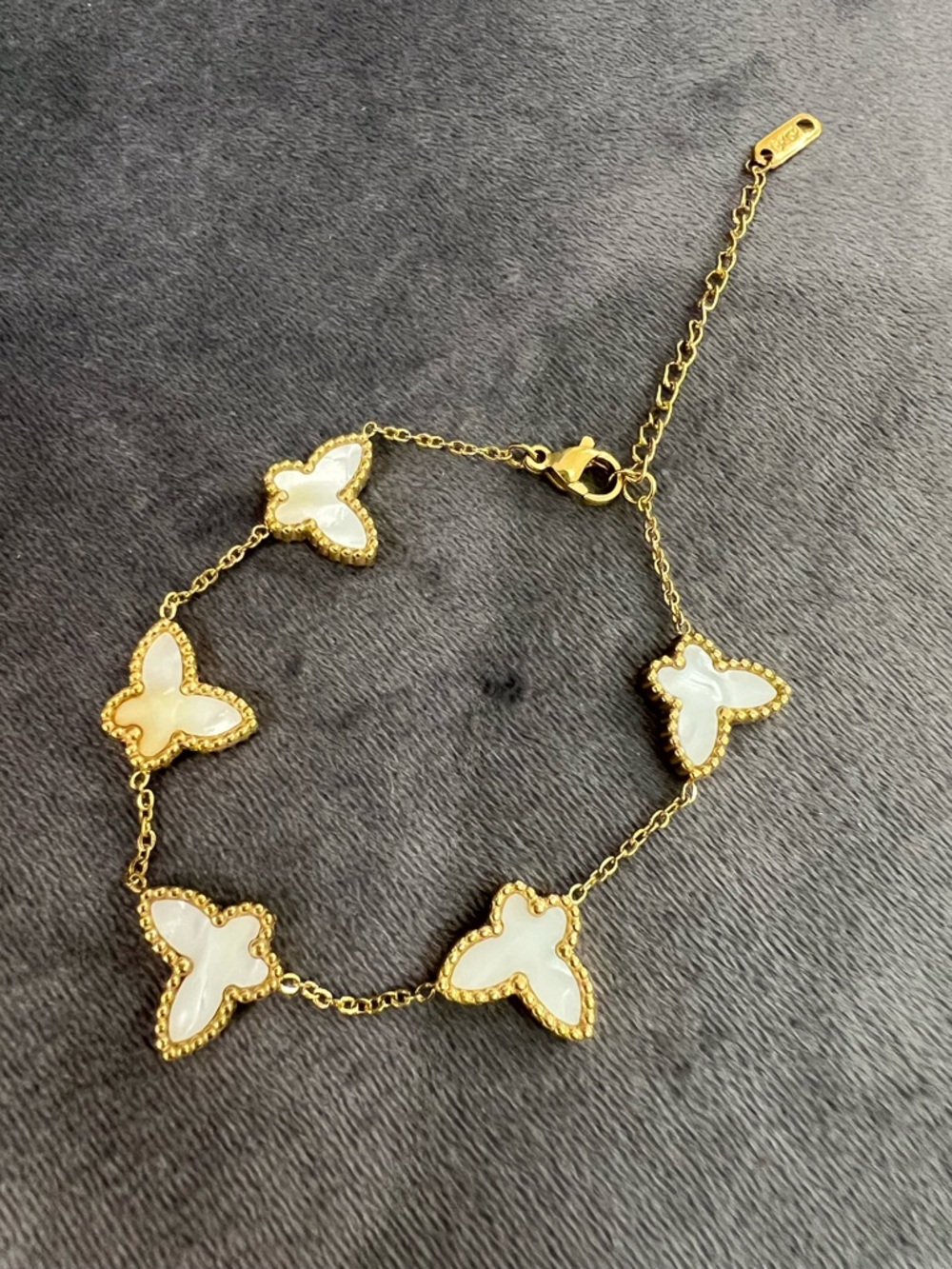 Butterfly Link Bracelet - Women Jewelry - Picture 3 of 4